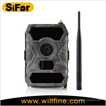batteriebetriebene drahtlose Überwachungskamera mit 3G / WIFI / MMS / GPRS / SMTP Option 12MP 720P Video